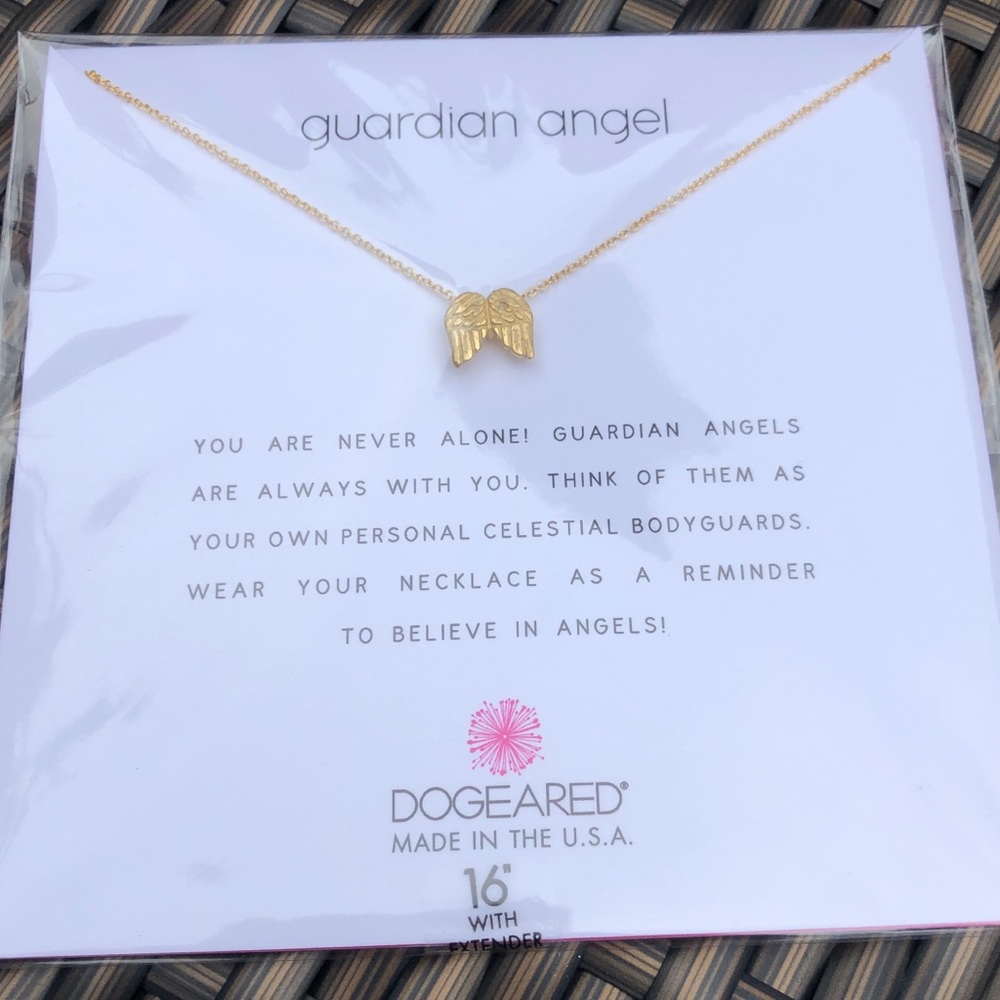 Guardian Angel Wings Necklace